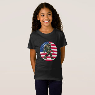 Bigfoot Sasquatch Camo T-Shirt