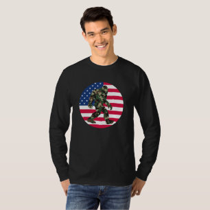 Bigfoot Sasquatch Camo T-Shirt