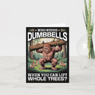 Bigfoot Sasquatch  Card