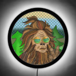 Bigfoot Sasquatch Cryptid Retro Pop art<br><div class="desc">Pop art digital art bigfoot sasquatch retro digital art.</div>