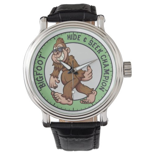 Bigfoot  Sasquatch Editable Watch