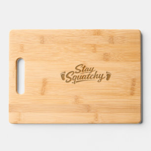 Bigfoot Sasquatch Engraved Cutting Board