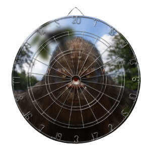 BIGFOOT SASQUATCH FACE PORTRAIT Dartboard