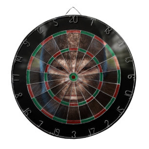 BIGFOOT SASQUATCH FACE PORTRAIT II DART BOARD