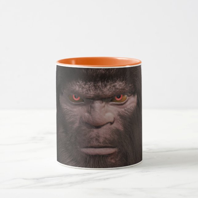 BIGFOOT SASQUATCH FACE PORTRAIT MUG (Center)
