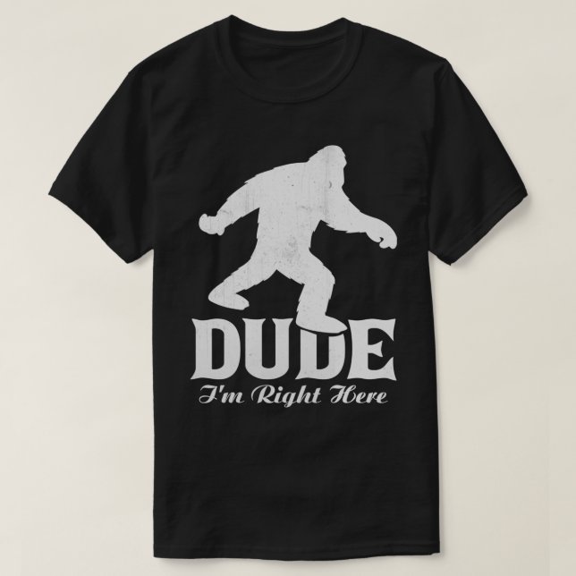 Bigfoot Sasquatch Gift T-Shirt (Design Front)
