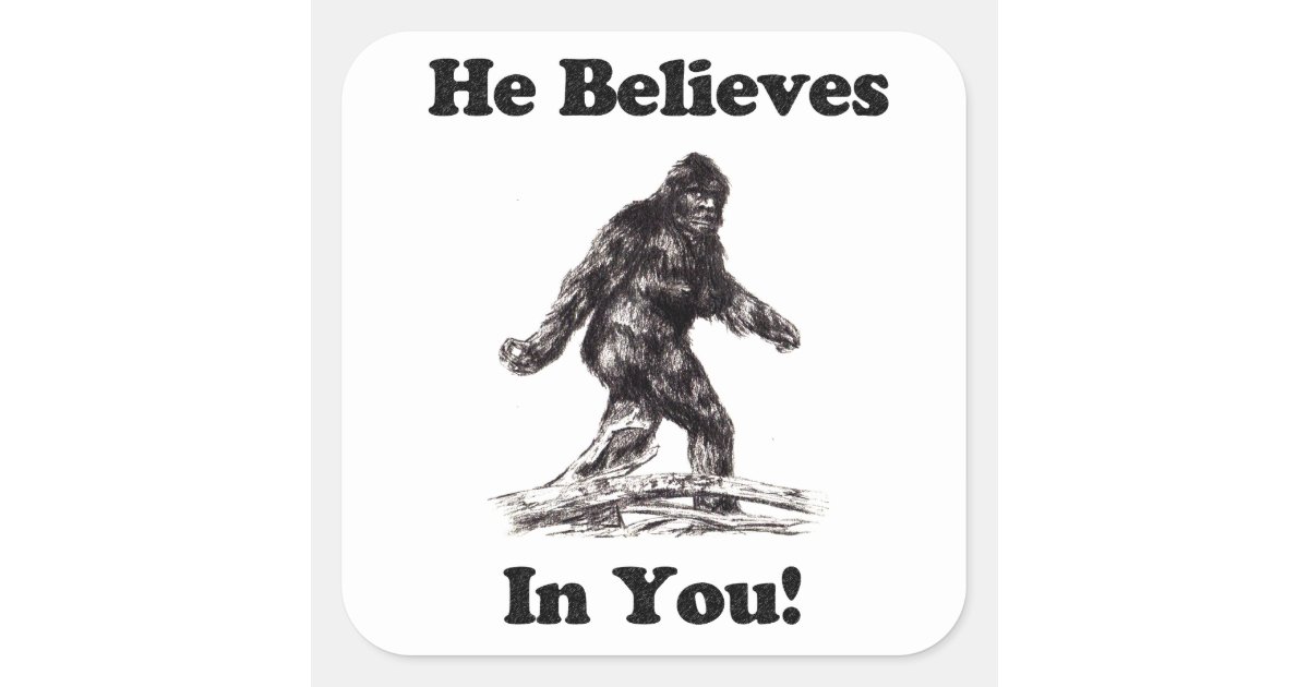 Bigfoot Saw Me but Nobody Believes Him, Sasquatch Silhouette, Woods 4 in 1 Bluetooth  Speaker Can Koozie, White Speaker 