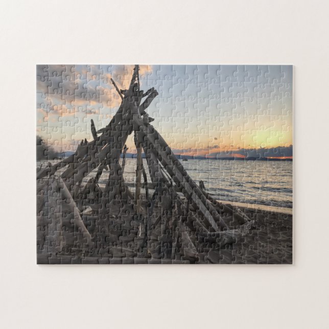 Bigfoot Sasquatch Jigsaw Puzzle (Horizontal)