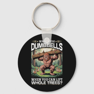 Bigfoot Sasquatch Keychain