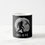 Bigfoot Sasquatch Moon Yeti Believe Coffee Mug
