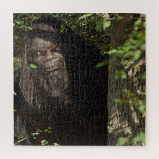 BIGFOOT SASQUATCH PORTRAIT JIGSAW PUZZLE (Vertical)