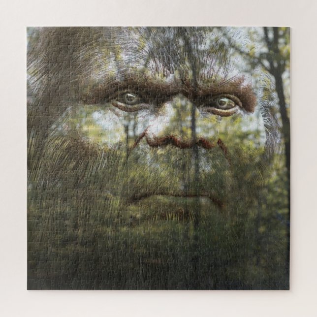 BIGFOOT SASQUATCH PORTRAIT Puzzle (Vertical)