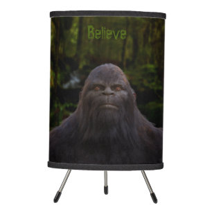 BIGFOOT SASQUATCH PORTRAIT TRIPOD LAMP
