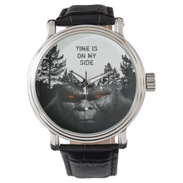 BIGFOOT SASQUATCH PORTRAIT  WATCH (Front)