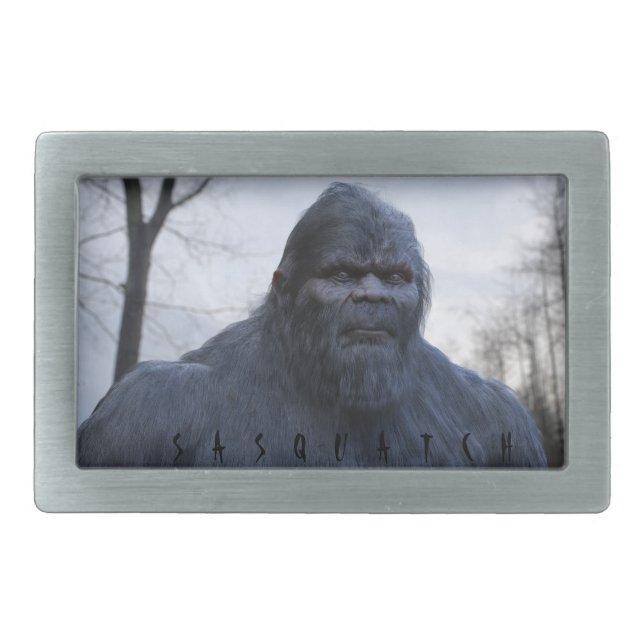 BIGFOOT SASQUATCH PORTRAITBelt Buckle Belt Buckle (Front)