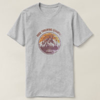 bigfoot sasquatch rock throwing champion T-Shirt
