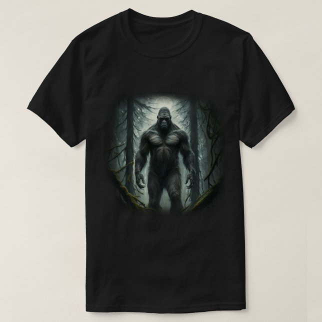 Bigfoot Sasquatch  T-Shirt (Design Front)