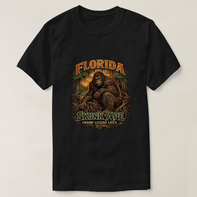 Bigfoot Sasquatch T-Shirt (Design Front)