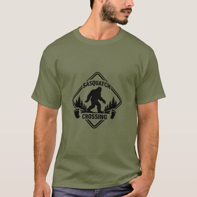Bigfoot Sasquatch T-Shirt (Front)