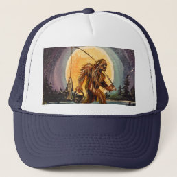 Bigfoot/Sasquatch trucker Hat