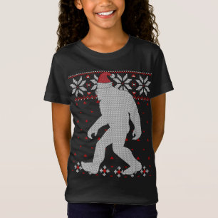 Bigfoot Sasquatch Ugly Christmas Sweater Bigfoot