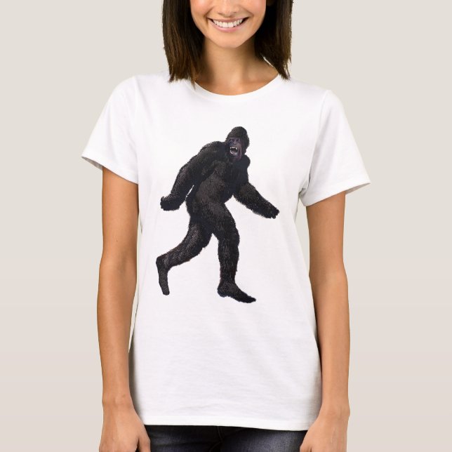Bigfoot Sasquatch Yetti T-Shirt (Front)