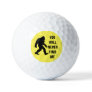 BIGFOOT / Sasquatch : YOU WILL NEVER FIND ME Golf Balls