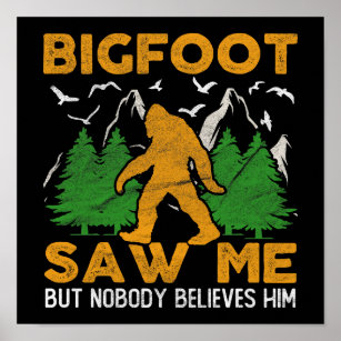 Um pôster de um jogo de bigfoot chamado bigfoot.