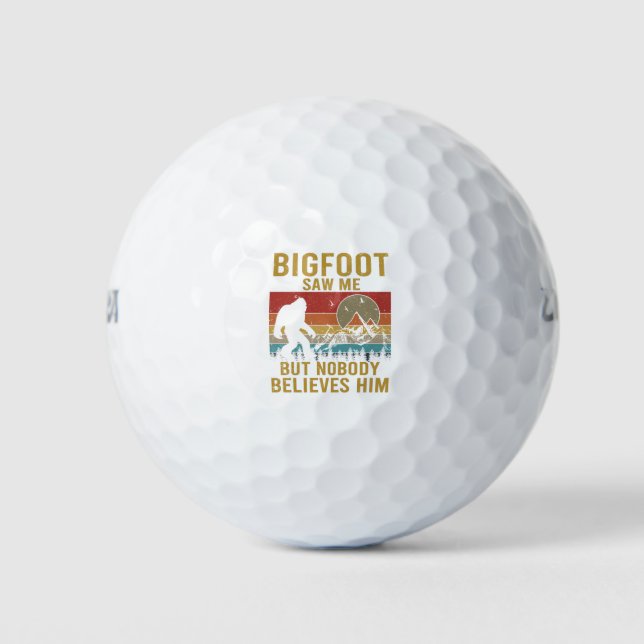 Bigfoot saw me golf balls (Front)