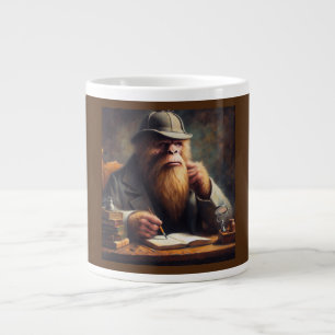Bigfoot Sherlock Holmes Giant Coffee Mug