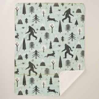 Bigfoot Sherpa Blanket