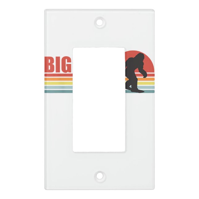 Bigfoot Sighting In Travis Texas  Light Switch Cover (Front)