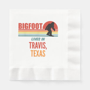 Bigfoot Sighting In Travis Texas Napkins
