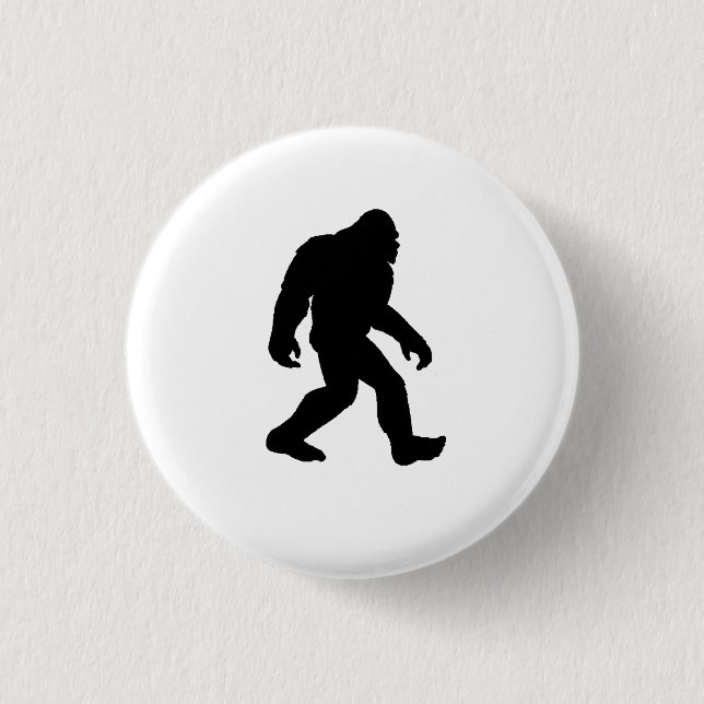 Bigfoot Silhouette Button (Front)