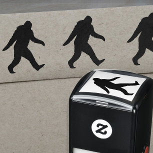 Bigfoot Silhouette Sasquatch Squatch Squatchy Self-inking Stamp