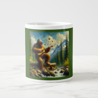Bigfoot Singing Giant Coffee Mug