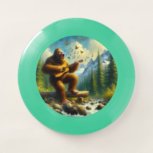 Bigfoot Singing Wham-O Frisbee (Front)