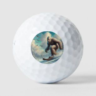 Bigfoot Skiing Golf Balls