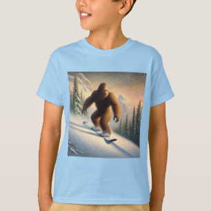 Bigfoot Snowboarding T-Shirt