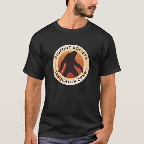 Bigfoot Society _ Sasquatch Crew Search Hide and T_Shirt