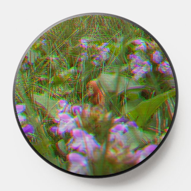 Bigfoot Spotted Among the Flowers PopSocket (Popsocket)