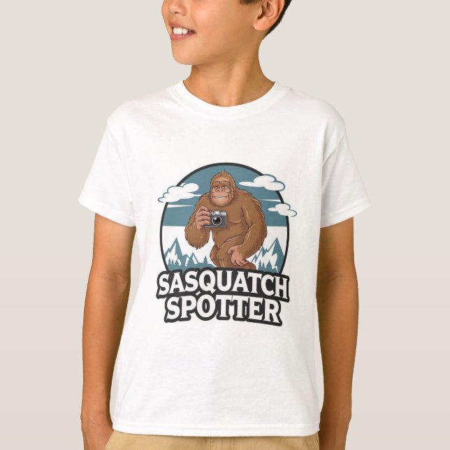 Bigfoot Spotter T-Shirt (Front)