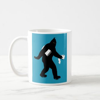Bigfoot Surprised Coffee Mug by Iantos_Place at Zazzle