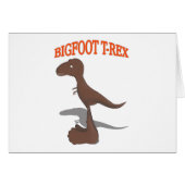 Bigfoot T-Rex Drawing (Front Horizontal)
