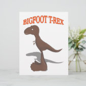 Bigfoot T-Rex Drawing (Standing Front)