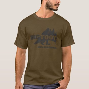 Bigfoot T-shirt by etopix at Zazzle