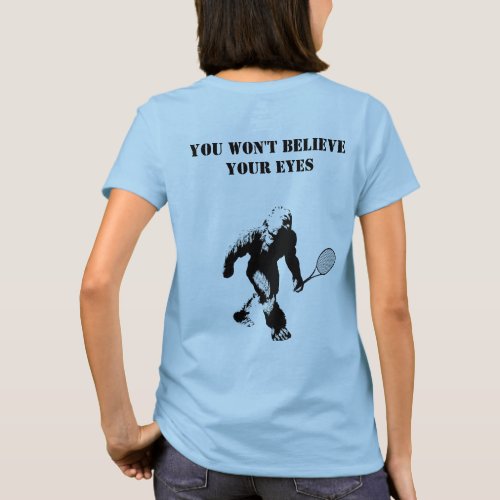 Bigfoot Team Tennis Double Sided T_Shirt