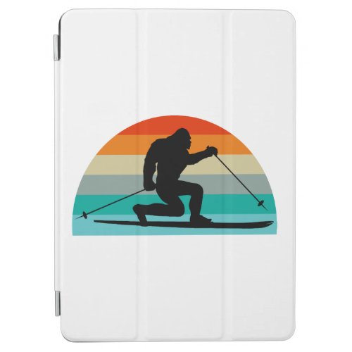 Bigfoot Telemark Skiing Rainbow iPad Air Cover