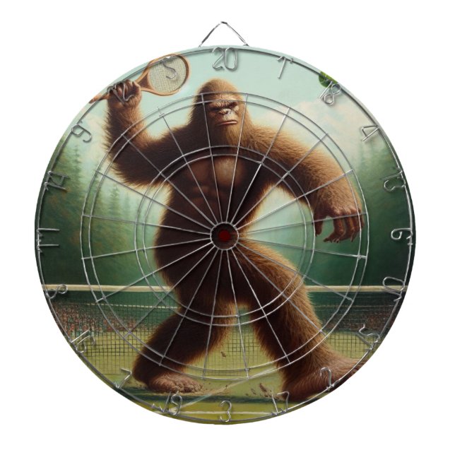 Bigfoot Tennis Dart Board (Front)