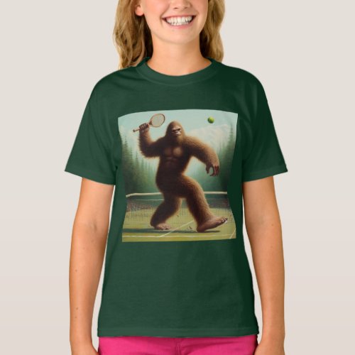 Bigfoot Tennis T_Shirt